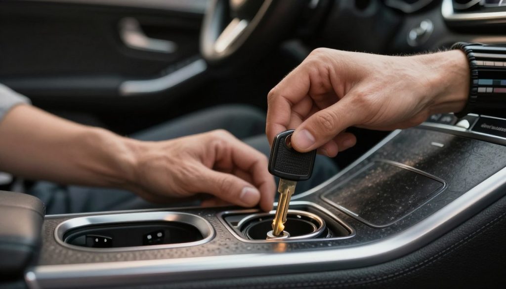 mercedes contactslot draait niet