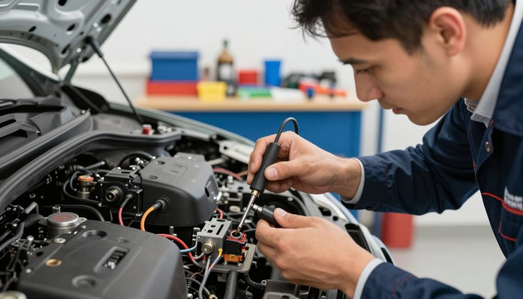 mercedes contactslot repareren