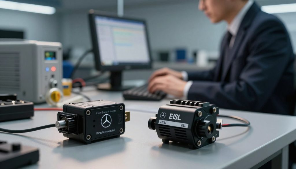 mercedes eis esl synchronisatie