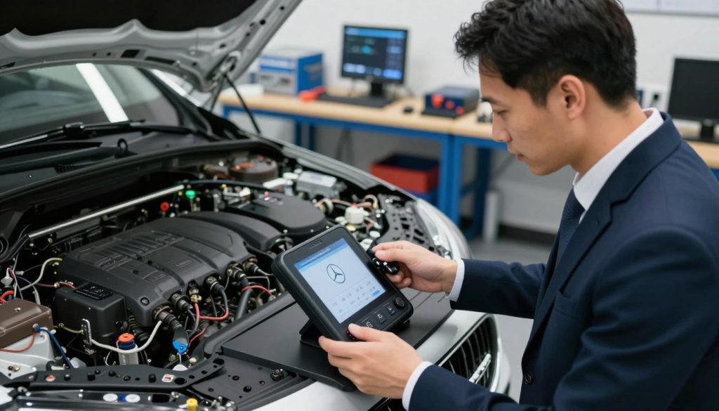 mercedes sleutel programmeren