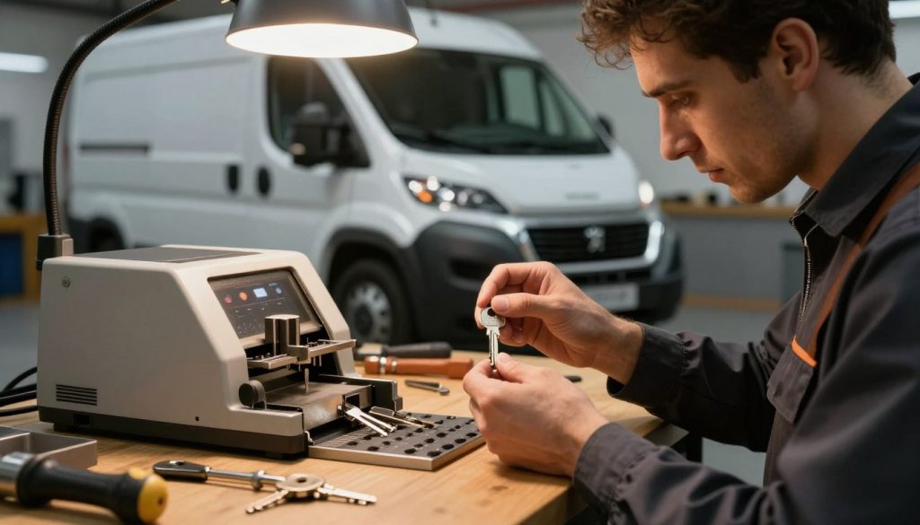 Peugeot Boxer sleutel bijmaken